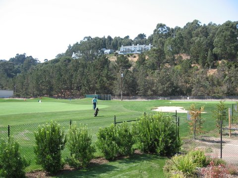 San Bruno Golf Center Short Game Practice Area